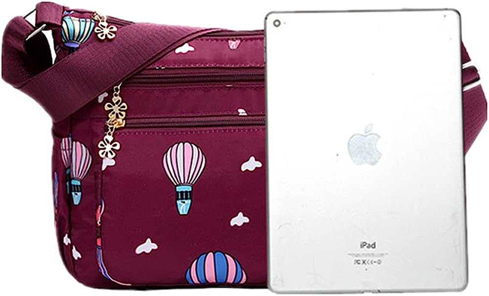 Korean sports travel shoulder bag (purple) - Image 2