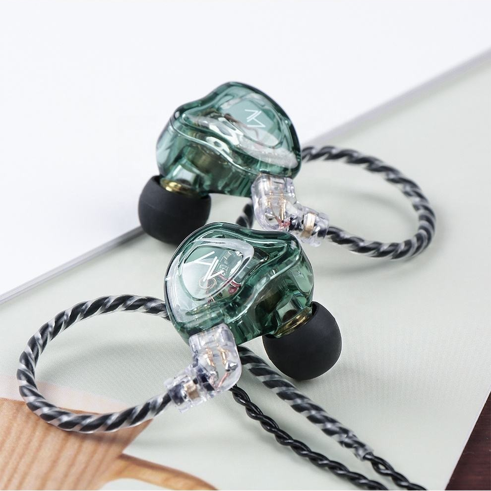 TRN MT1 Professional In-Ear Monitor Earphone – 10mm Dual Magnet Dynamic Driver Wired IEM with 0.75mm 2-Pin Detachable Cable, Transparent Polycarbonate Shell & 3.5mm L-Shaped Plug - Image 3