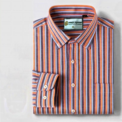 Mens long sleeve Strip shirt - Image 2