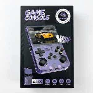 R36S Retro Game Console 64GB 20000+ Games Linux and PSP Gaminig System 3.5 Inch IPS Screen Portable Pocket Game