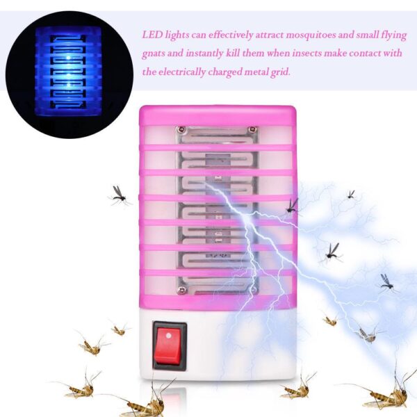 Electric Mosquito Killer Lamp – Non-Toxic Insect Killer & Night Light with 220V Plug, Low Power Consumption & 5 Sq. Meter Coverage for Safe Home Use - Image 5