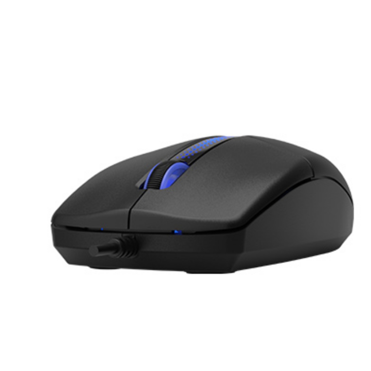 A4Tech N-530 Illuminated Wired Optical Mouse – 1200 DPI, Symmetric Design, 1.5M USB Cable, Plug & Play & Durable Build for PC & Laptop - Image 3