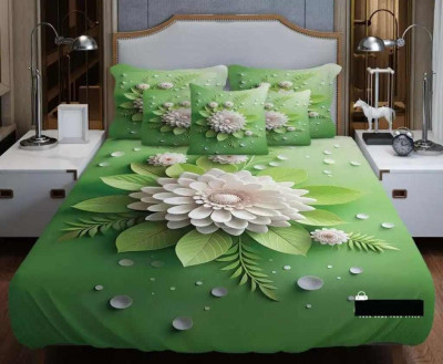 China Premium 3D Design Bed Sheet - Image 2