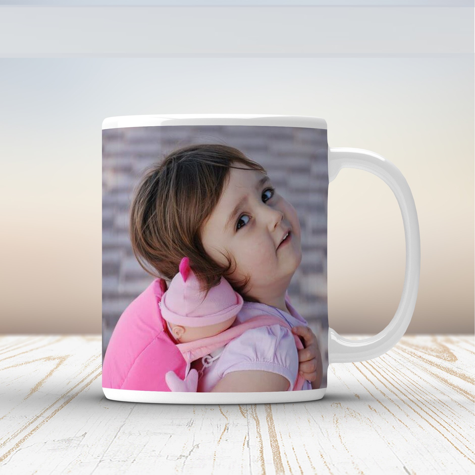 Personalised Coffee, Tea, Water Mug, Add Photo Text Logo Picture Image - Image 7