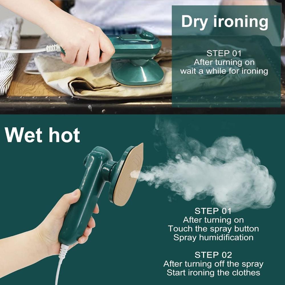 Hanging Ironing Machine Household Small Electric Iron Portable Steam Iron Household Ironing Machine - Image 3