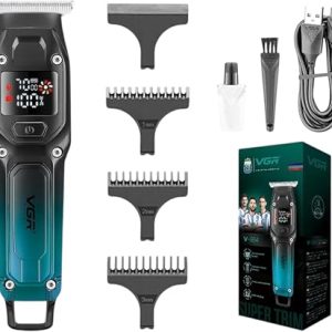 VGR V-964 Rechargeable Digital Display Professional Hair & Beard Trimmer