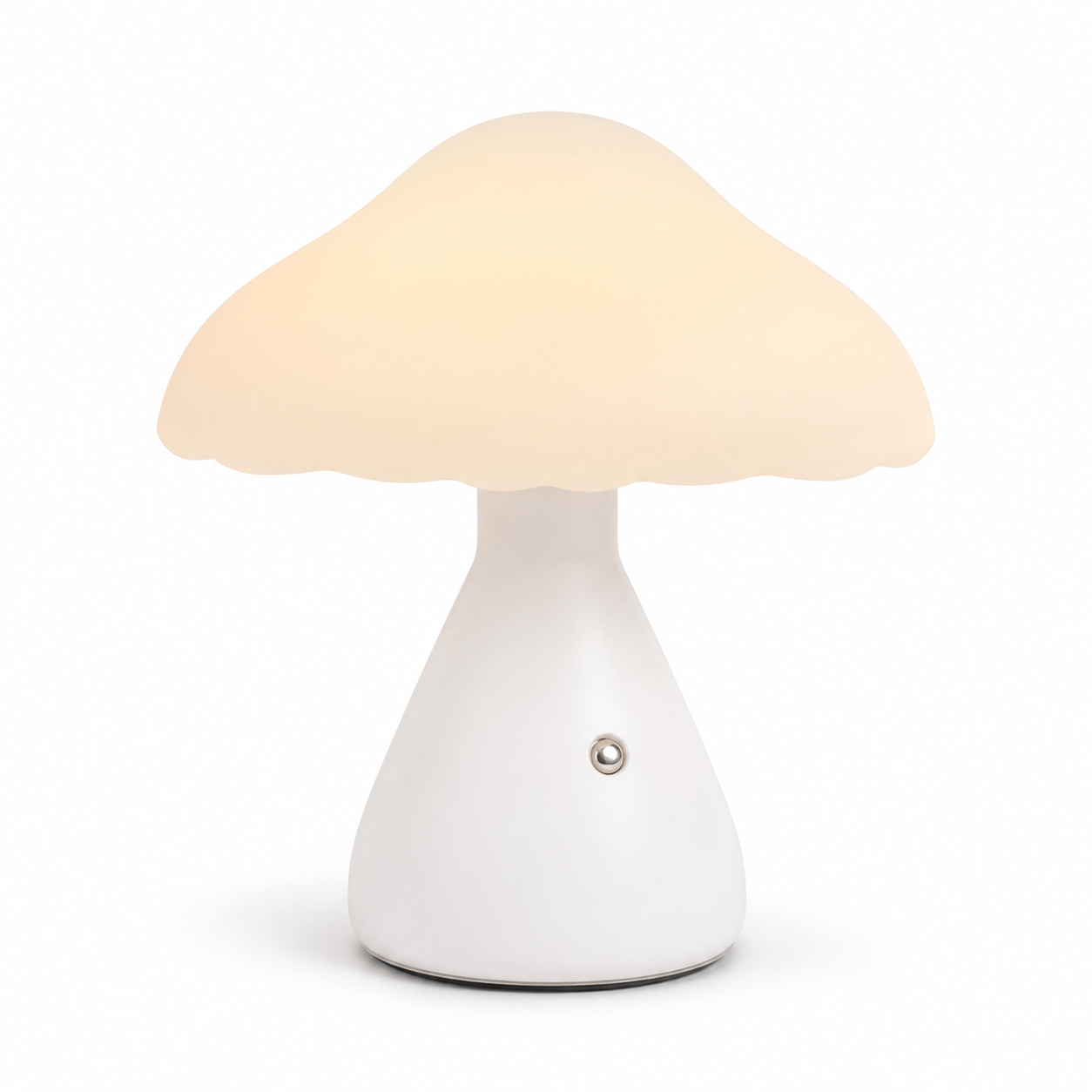 Rechargeable LED Mushroom Desk & Table Lamp – Cordless Touch Control Dimmable Ambient Night Light with Type-C USB Charging for Bedroom & Home Decor - Image 5