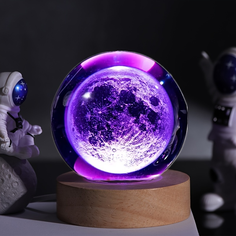 3D Crystal Ball Night Light - Image 2