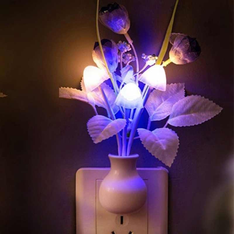 Mushroom Sensor LED Night Light Wall Lamp - Image 2