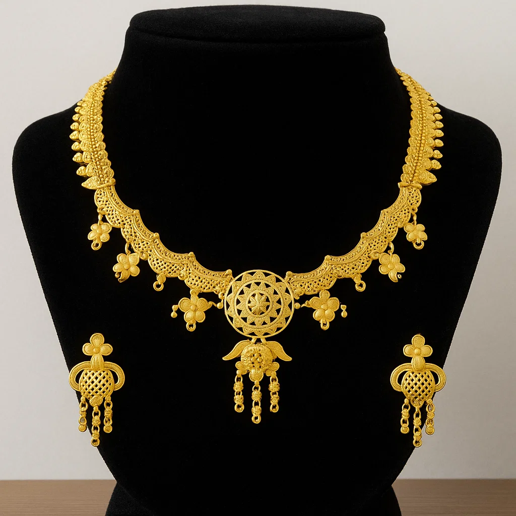 Gold Plated Jewelry Set - Image 2
