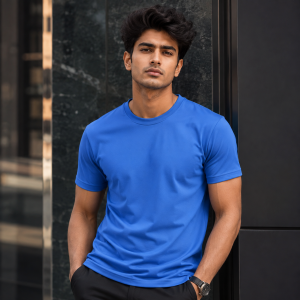 Premium blue Jersey T-Shirt â Lightweight & Breathable