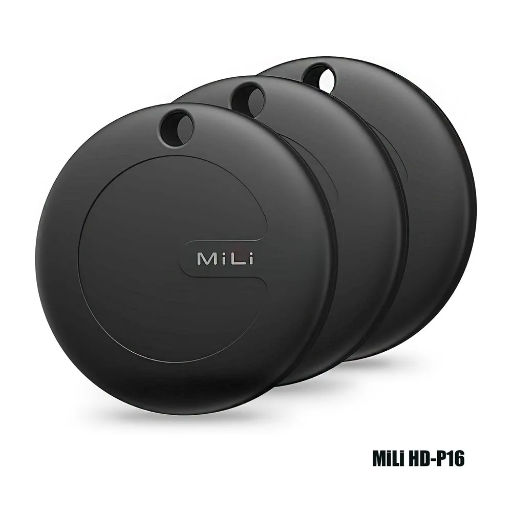MiLi MiTag Smart Bluetooth Tracker & Item Finder – Dual iOS Apple Find My & Android Google Find My Device Support, Real-Time Location, Loud Ringer, IP67 Waterproof & 1-Year CR2032 Battery - Image 2