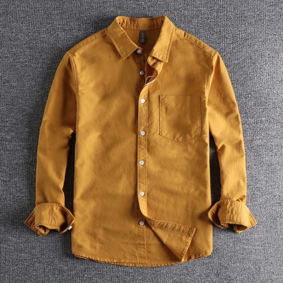 𝐂𝐨𝐭𝐭𝐨𝐧 𝐂𝐨𝐥𝐥𝐚𝐫 𝐒𝐡𝐢𝐫𝐭(Brown) - Image 2
