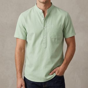 kaizar cotton Half sleeves katua For Men's