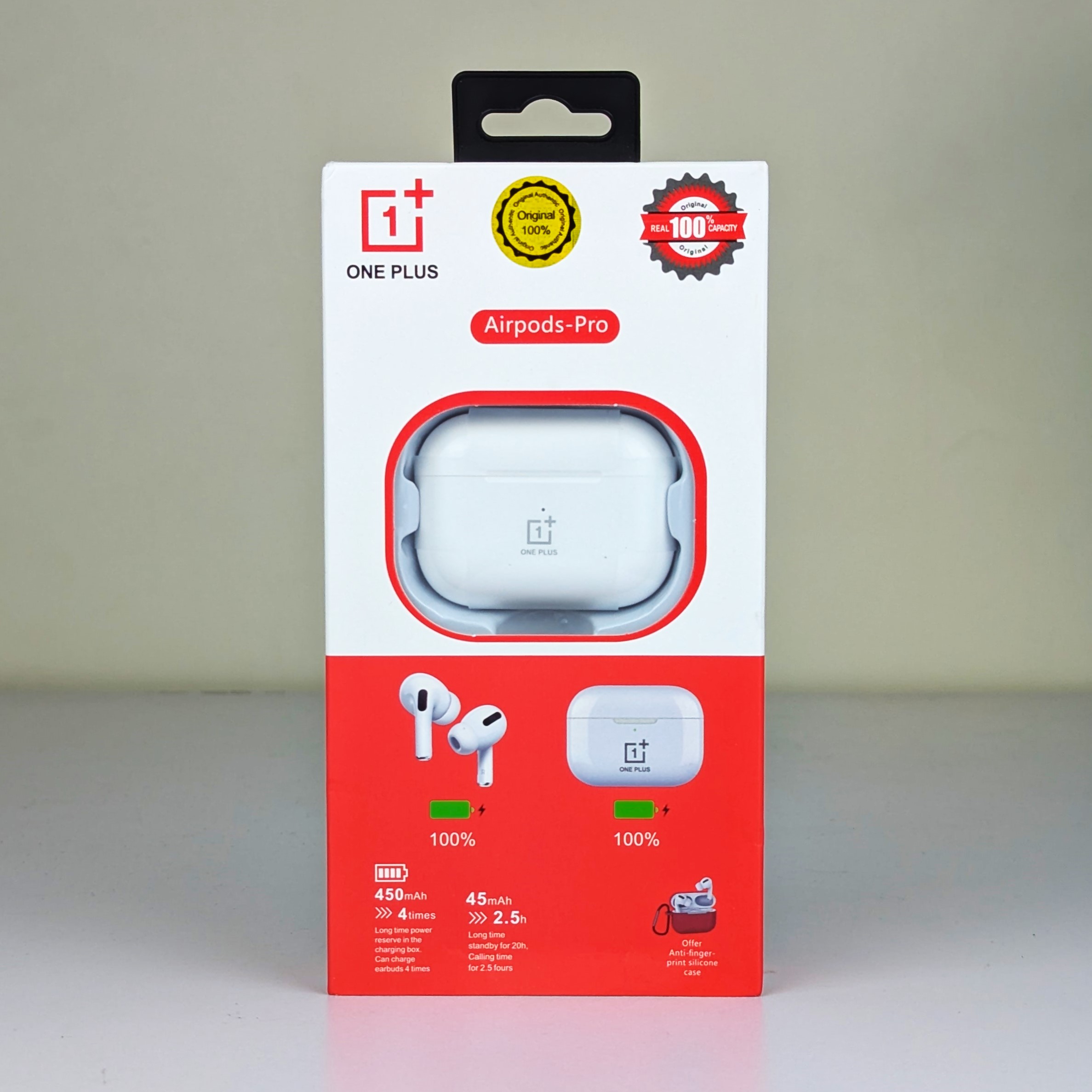 OnePlus AirRO3 True Wireless Bluetooth Earbuds – Noise Reduction TWS Earphones with 360mAh Battery & Clear Sound (White) - Image 2