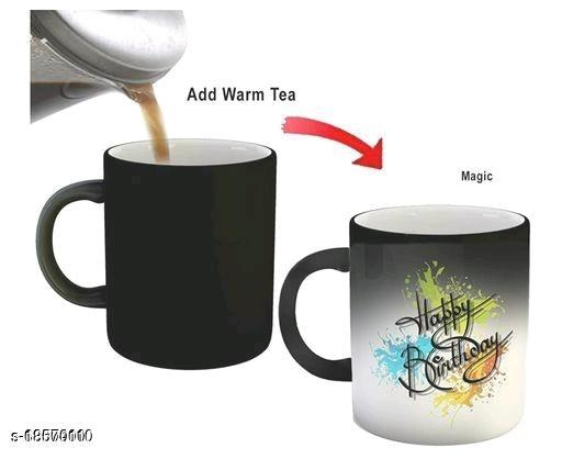 Customized Printed Magic Mug – Black - Image 2