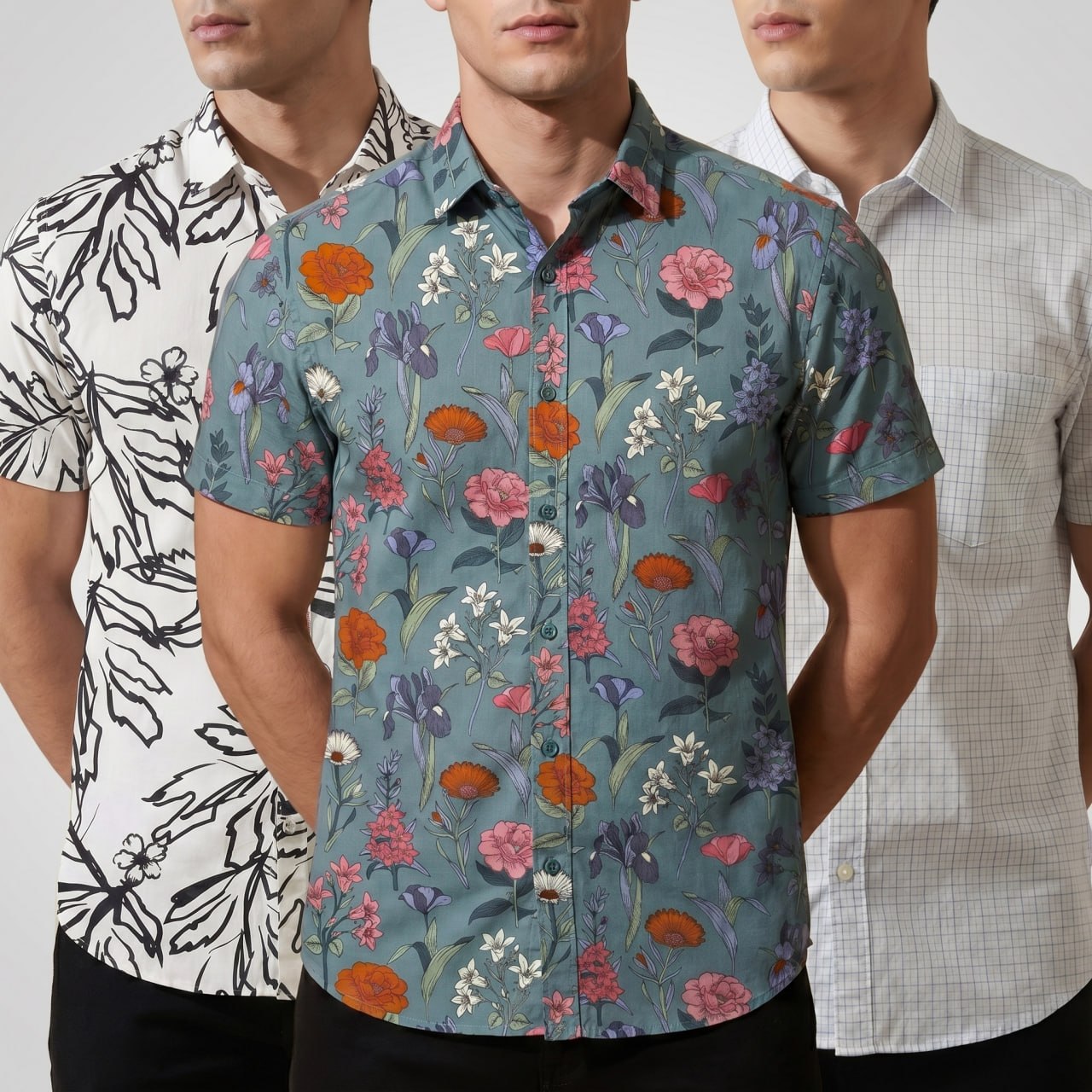 Premium Formal Half Sleeve Printed Shirt - Image 2