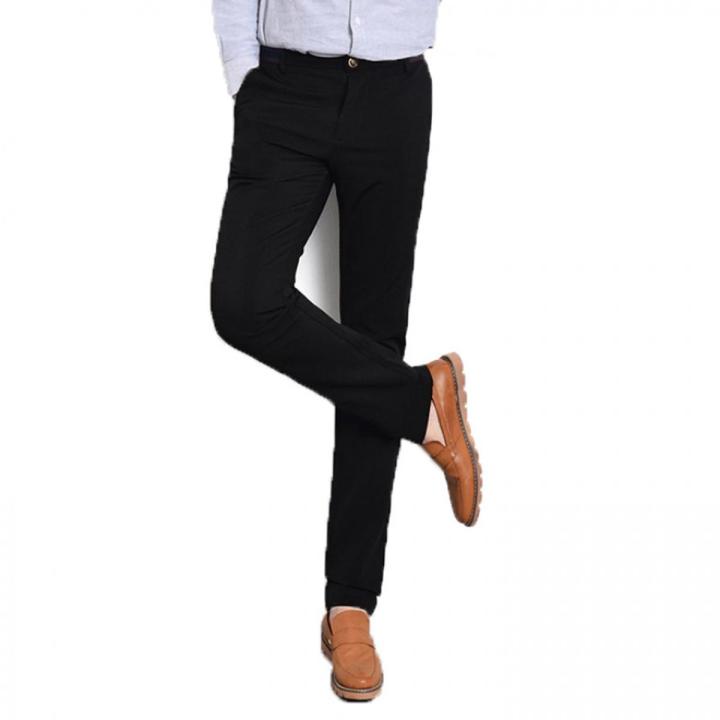 Men's Gabardine Pant (Black Color) - Image 4
