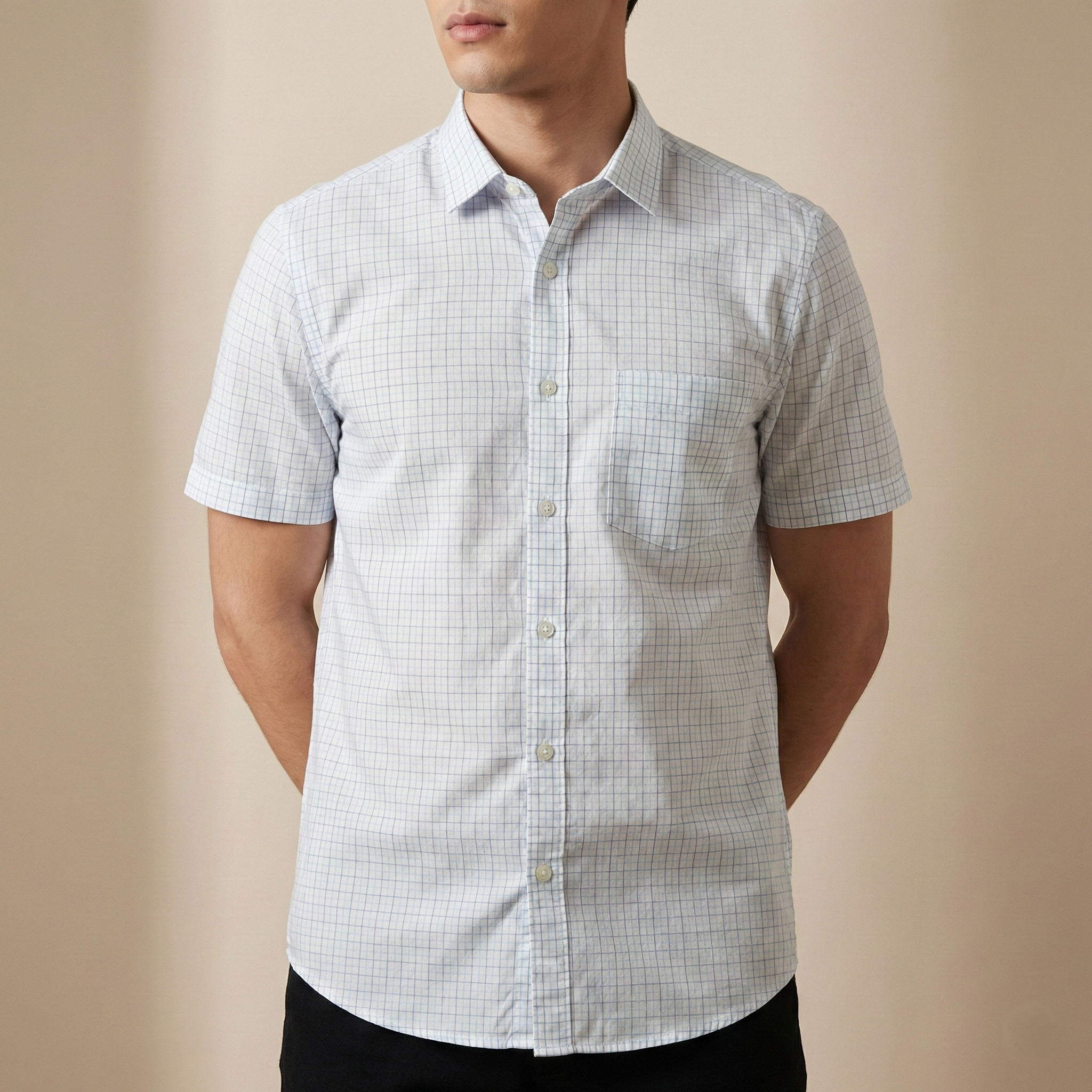 Premium Formal Half Sleeve Printed Shirt - Image 5