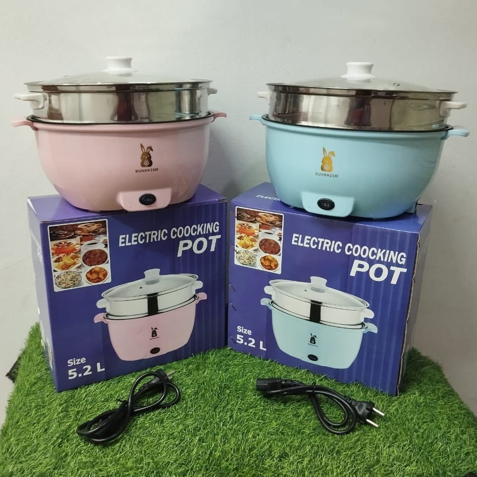RUNBAISN 5.2L Electric Multi-Cooker & Hot Pot (DBD-13070) - Image 3