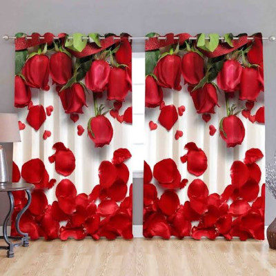 2 Piece 3D Print Premium curtain - Image 5