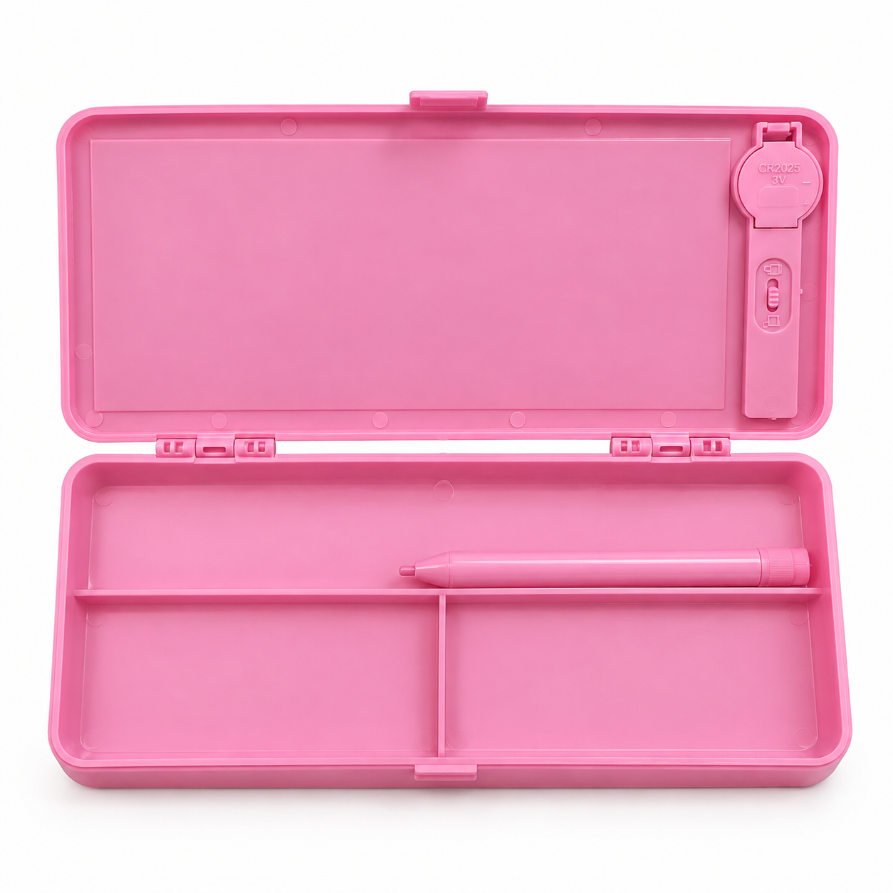 Apple Toys LCD Drawing & Writing Board – Portable Electronic E-Writer Pad with Case, One-Touch Erase Button & Cute Cartoon Graphics, Safe Screen-Free Educational Toy for Kids - Image 5