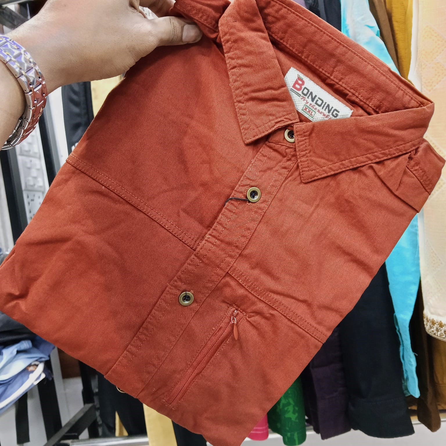 Kaiser Cotton Stylish Full Sleeve Shirt (Ment) - Image 2