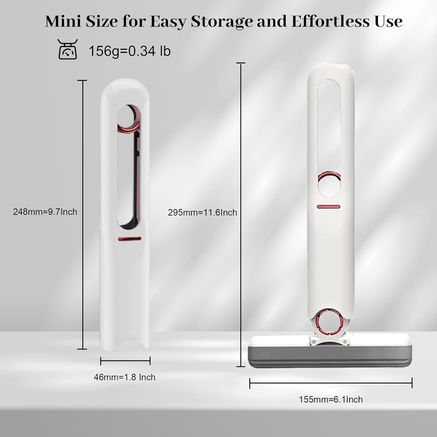 Mini Mop Powerful Squeeze Folding Home Cleaning Mops - Image 5