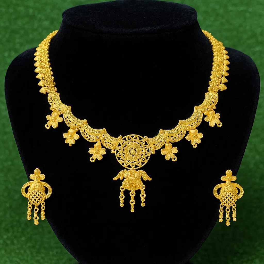 Gold Plated Jewelry Set - Image 4