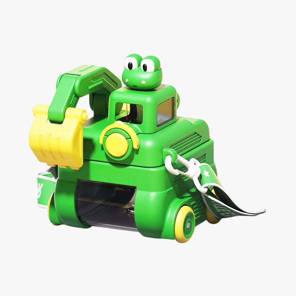 2 in 1 Excavator Water Bottle - Image 3