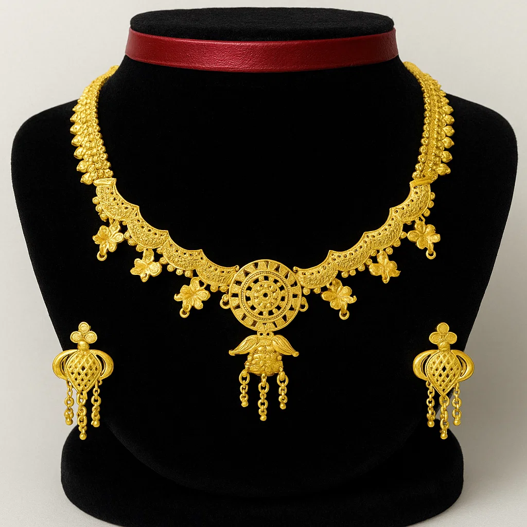 Gold Plated Jewelry Set - Image 3