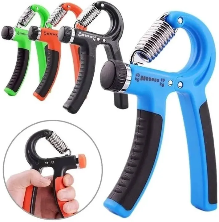 Adjustable Power Exercise Gripper Strengthener Hand Grip with Counter 5kg to 60kg Presser 1 pc - Image 2