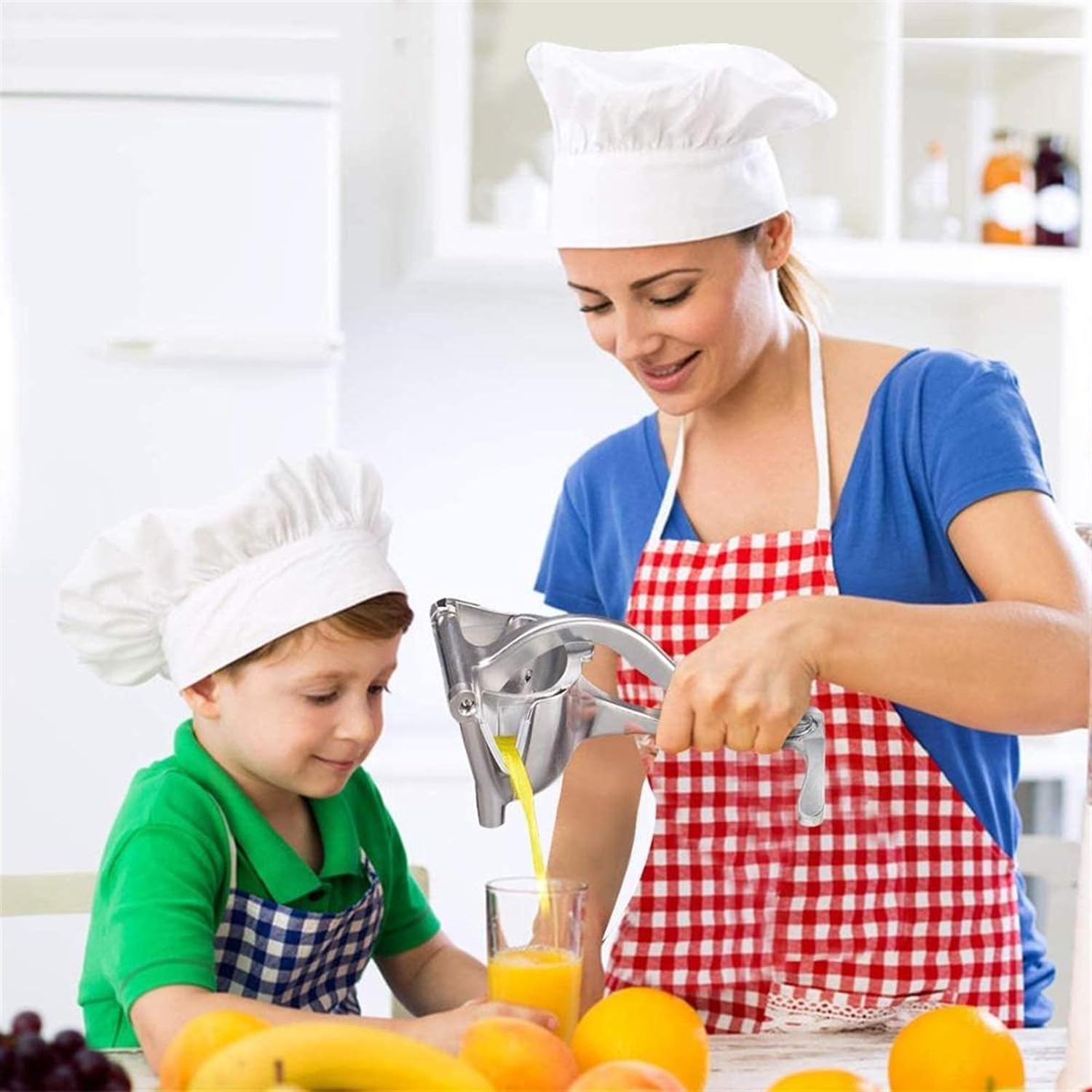 Aluminium Steel Heavy Duty Handhold Press Fruit Juicer, Fruit Manual & Instant juicer - Image 6
