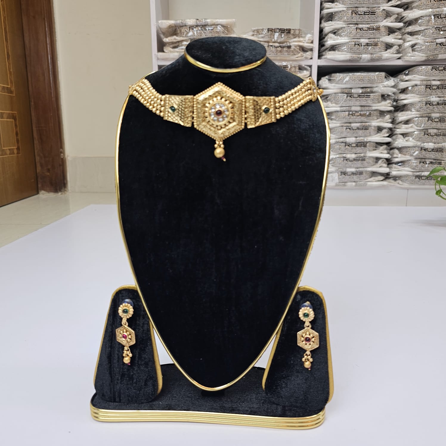 Necklace Set with Earrings for Women - Image 2