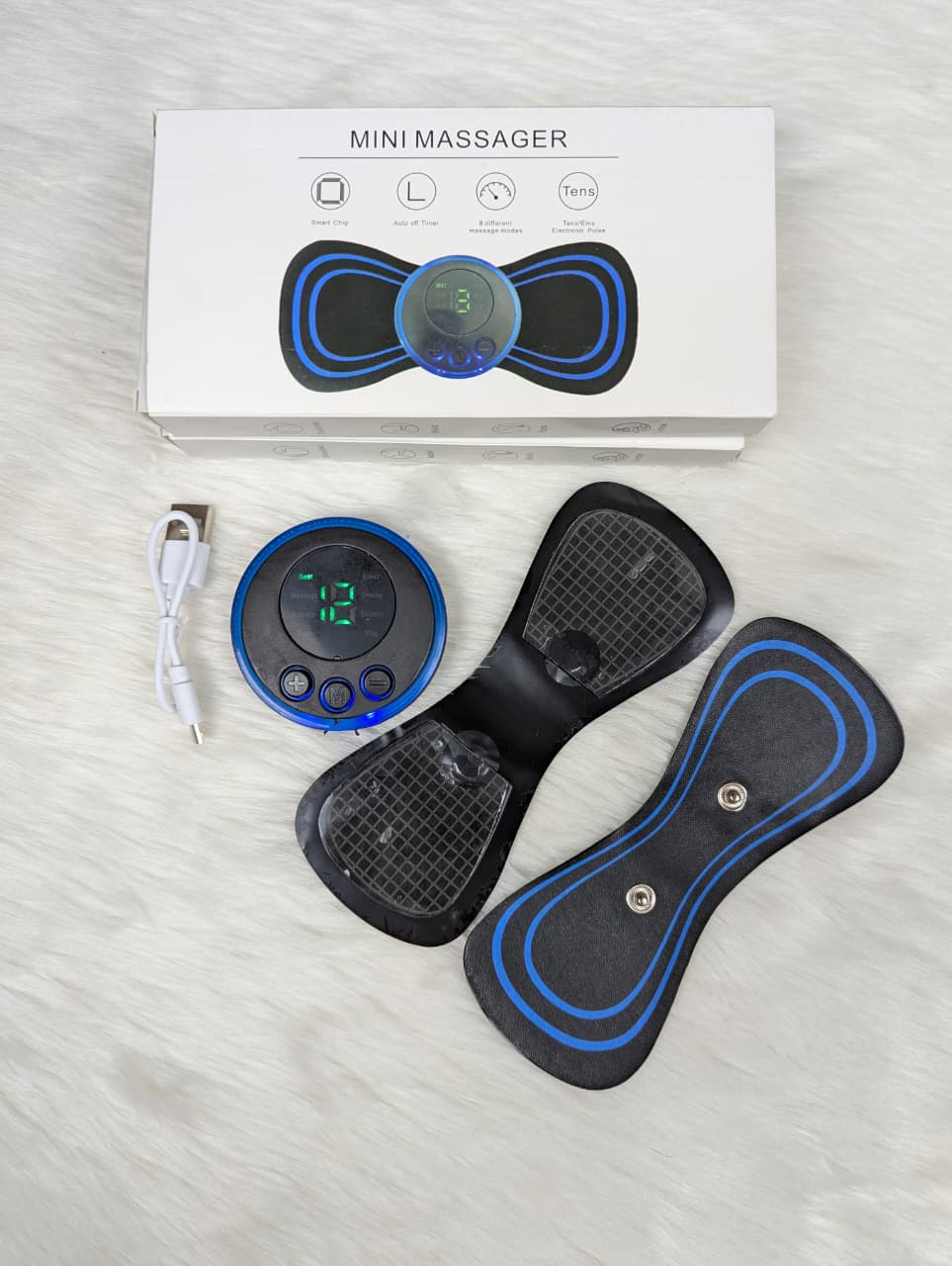 Smart Mini Neck Massager Portable Electronic Stick Double - Image 5