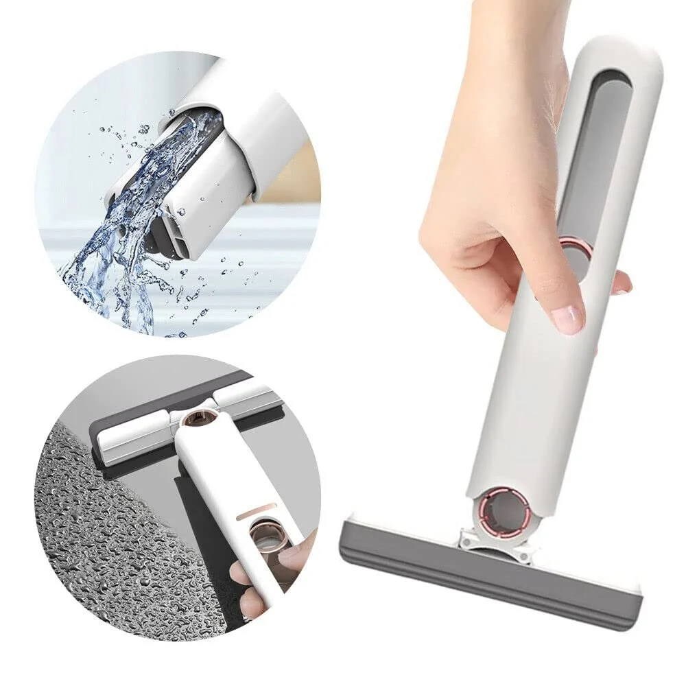 Mini Mop Powerful Squeeze Folding Home Cleaning Mops - Image 2