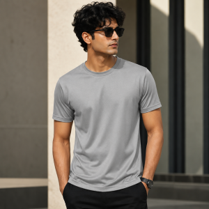 Premium Ash Jersey T-Shirt â Lightweight & Breathable