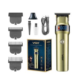 VGR V-991 Trimmer 5W USB Smart Digital Display