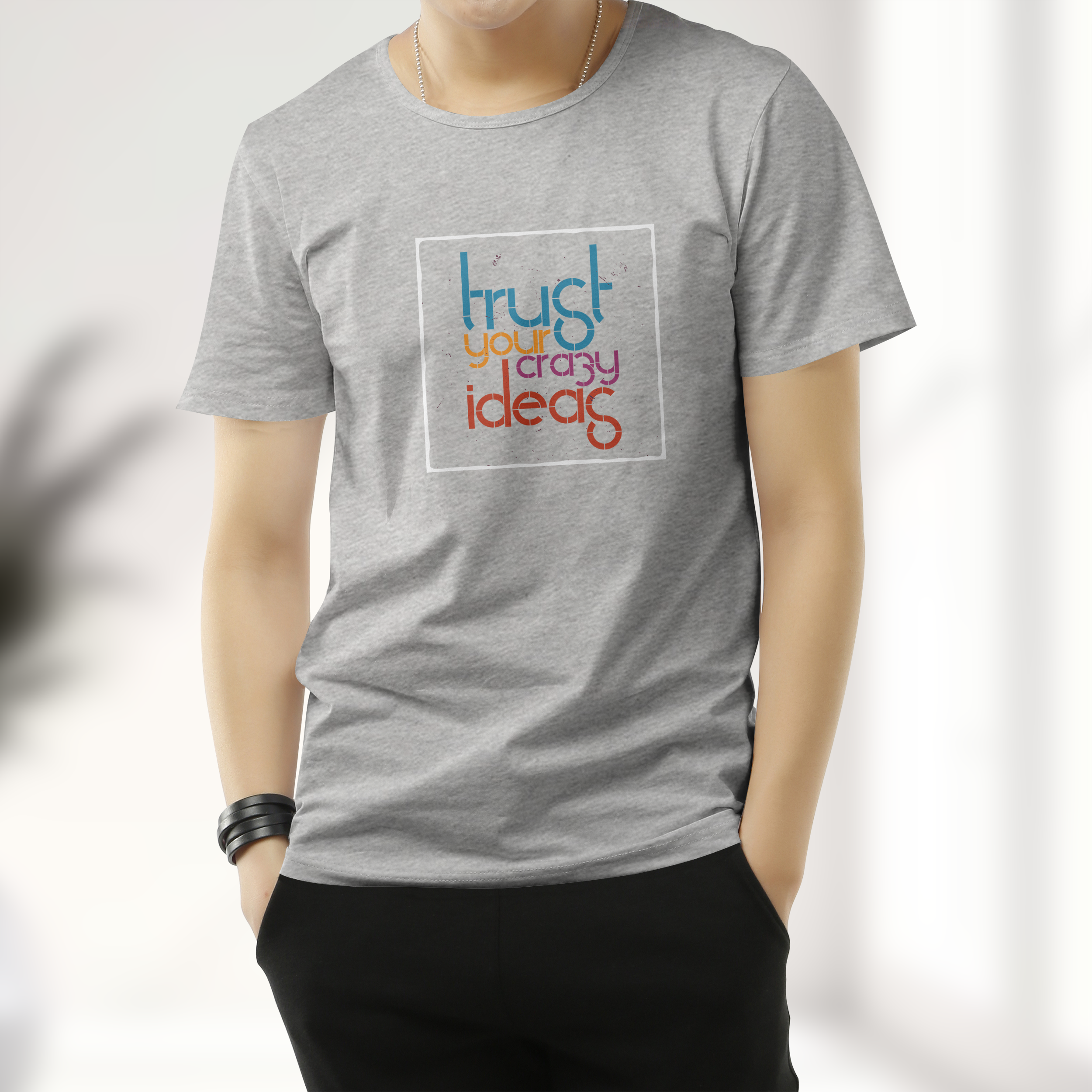 Unique Design Cotton T-Shirt - Image 4